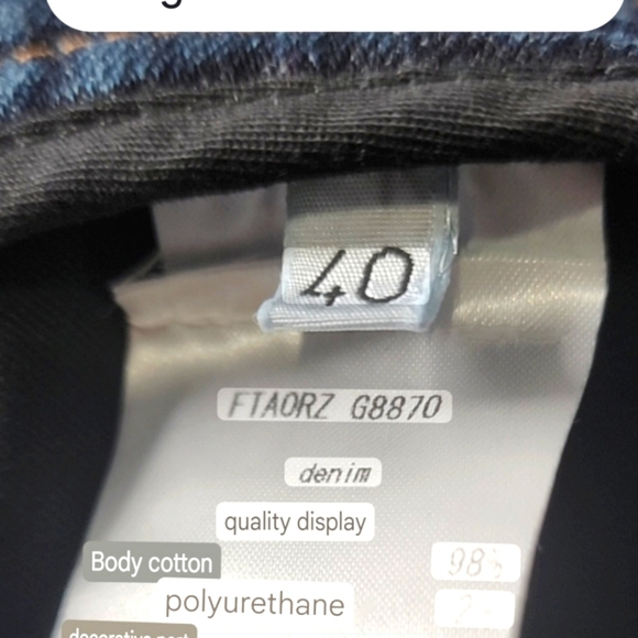 NWT Dolce & Gabbana Denim Jeans with Bling design 💥 - Picture 6 of 9